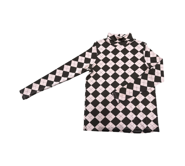 LITTLE PARNI ARGYLE TURTLENECK (3-16Y)