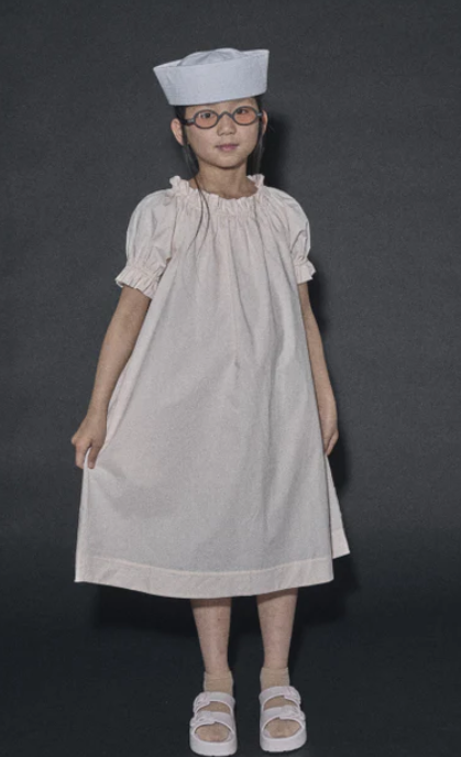 LITTLE CREATIVE SEA DRESS (2-XS) - Klade Children's Boutique