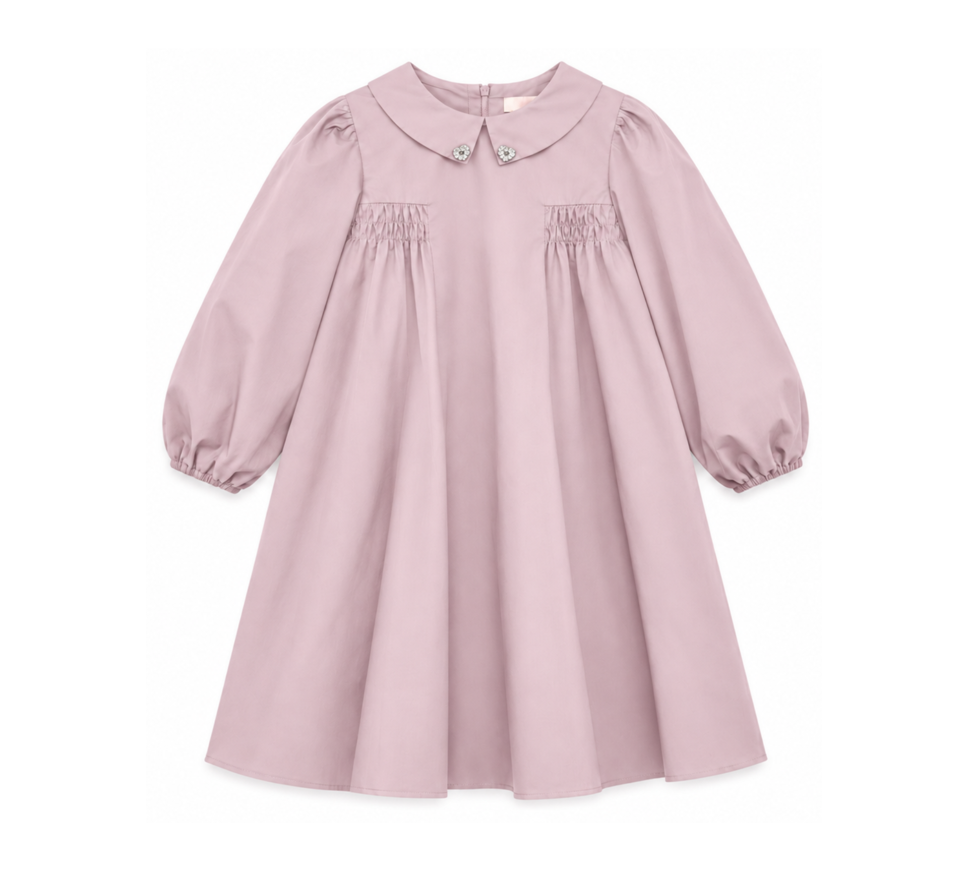 LITTLE TEMPEST TAFFETA PARTY DRESS W/COLLAR (2-16Y)