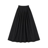 LITTLE TEMPEST PLEATED TAFFETA CIRCLE SKIRT (12-22Y)