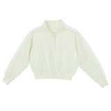 LUNA MAE NORA COLLAR VARSITY SWEATSHIRT(XS-XL)