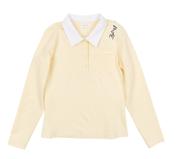 LUNA MAE ZURI COLLAR POLO (XS-XL) - Klade Children's Boutique