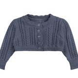 LOOMS CABLE CARDIGAN (6M-18M)