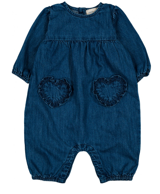 LOUIS LOUISE TOURNESOL OVERALL (6M-2Y)