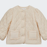 LOUISIELLA LAVIEN QUILTING JACKET (3-8Y) - Klade Children's Boutique