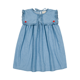 LOUIS LOUISE CELESTINE CHAMBRAY DRESS(3-12Y)