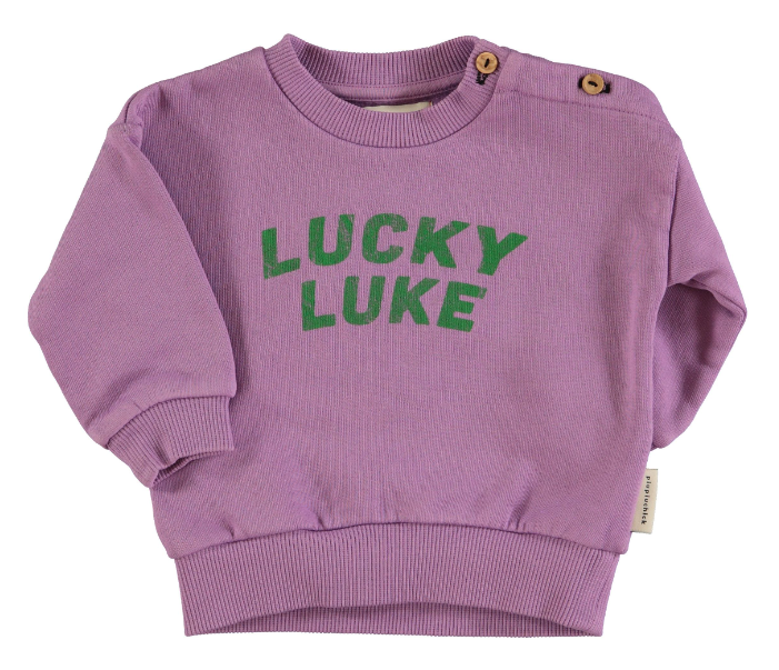 PUIPUICHICK LUCKY PRINT SWEATSHIRT (6M-14Y)