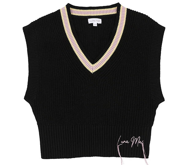 LUNA MAE MARA KNIT VEST (XS-XL)