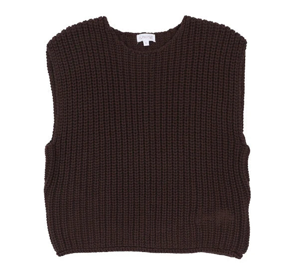 LUNA MAE ELLE CHUNKY KNIT VEST (XS-XL)