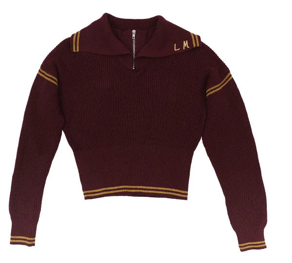 LUNA MAE DEMI HALF ZIP SWEATER (XS-XL)