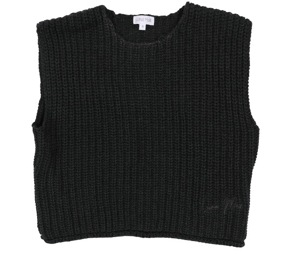 LUNA MAE ELLE CHUNKY KNIT VEST (XS-XL)