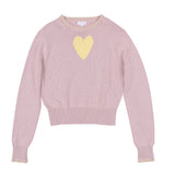 LUNA MAE BRYN HEART SWEATER (XS-XL)