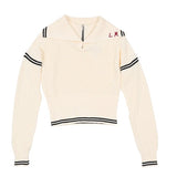 LUNA MAE DEMI HALF ZIP SWEATER (XS-XL)