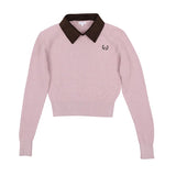 LUNA MAE CLEO REMOVABLE COLLAR TOP (XS-XL)