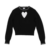 LUNA MAE BRYN HEART SWEATER (XS-XL)