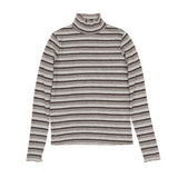 LUNA MAE OONA STRIPED MOCK NECK TOP (XS-XL)