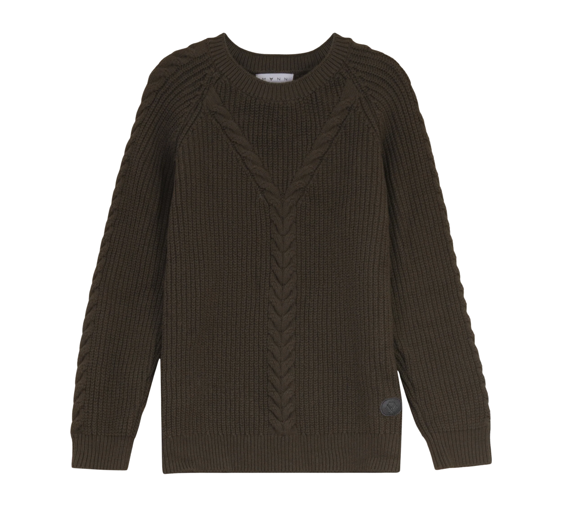 MANN BRAIDED CABLE KNIT SWEATER (2-16Y)
