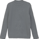 MANN RIBBED MOCK NECK TOP (2-6Y)