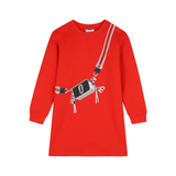 MARC JACOBS LONG SLEEVED DRESS (2-6A)