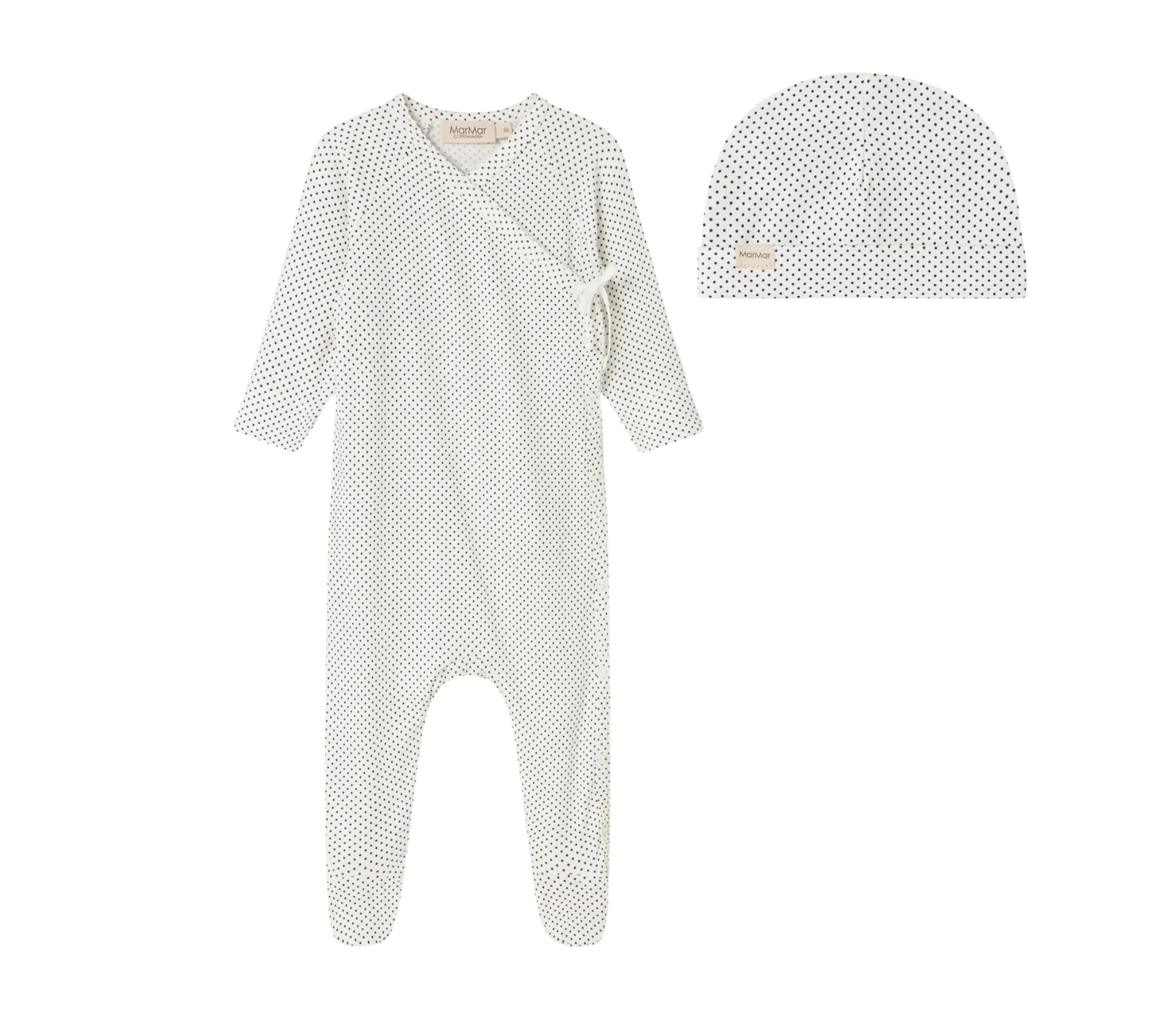 MARMAR RUBETTA ONESIE W/HAT (0M-6M)