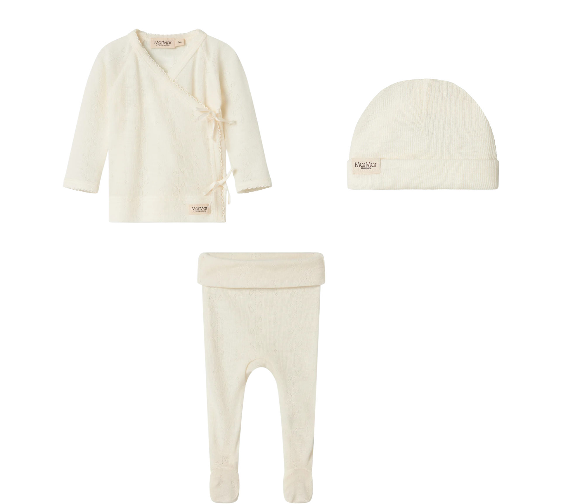 MARMAR LS TUT WRAP W/LEGGINGS & HAT (2M-6M)