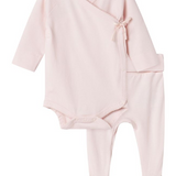 MARMAR WRAP TOP W/LEGGINGS & HAT (2M-4M)