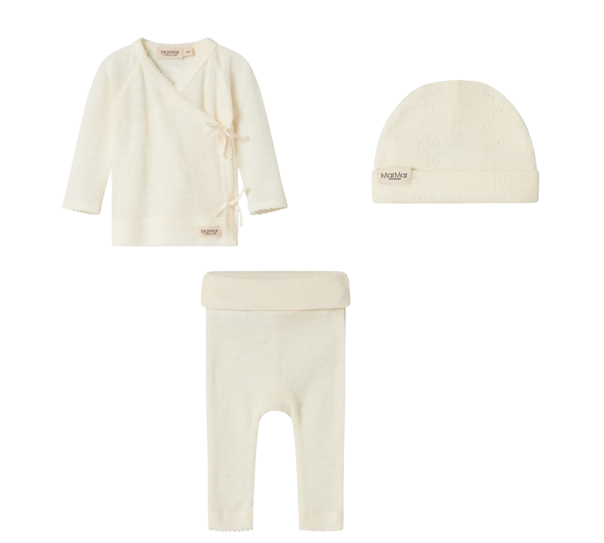 MARMAR LS TUT WRAP W/LEGGINGS & HAT (2M-6M)