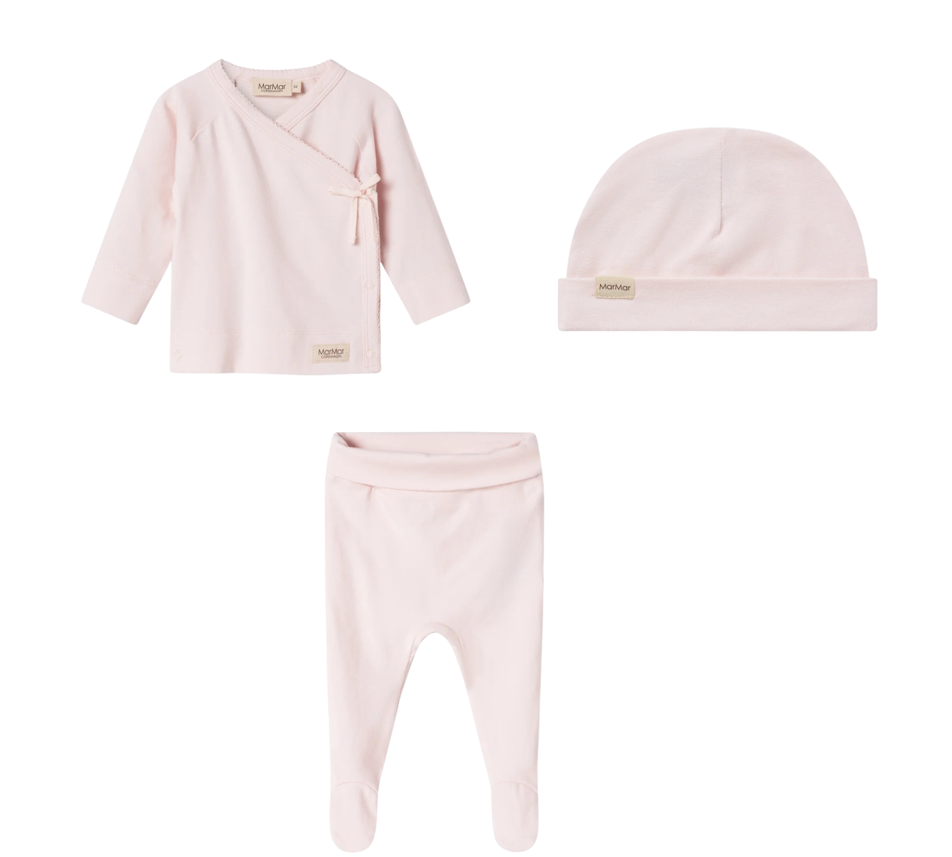 MARMAR LS TUT WRAP W/LEGGINGS & HAT (0M-6M)