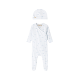 MARMAR RUBELLO ONESIE W/HAT (0M-6M)
