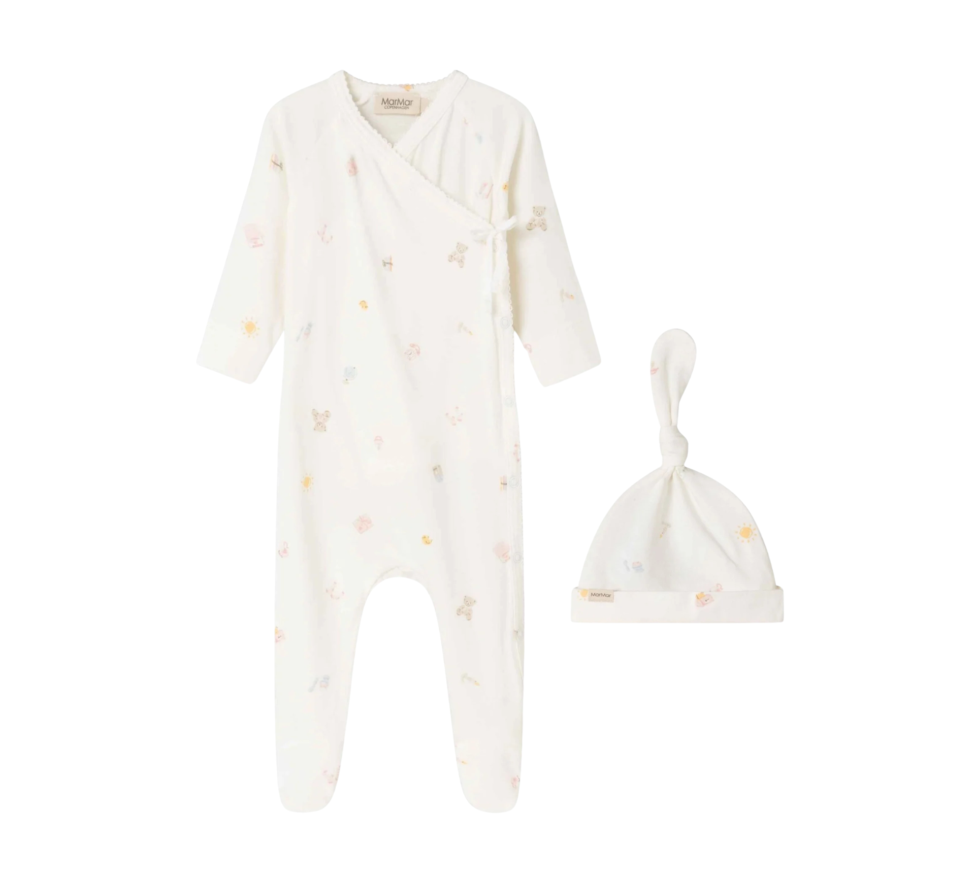 MARMAR RUBETTA ONESIE W/HAT (0M-6M)