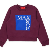 MAX & CO SWEATSHIRT W/SQUARE LOGO(10-16Y)