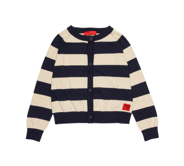 MAX & CO STRIPED CARDIGAN (12-16Y) - Klade Children's Boutique