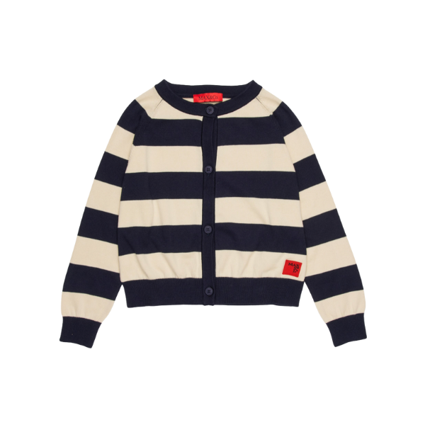 MAX & CO STRIPED CARDIGAN (12-16Y) - Klade Children's Boutique