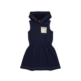 MAX & CO SLVLSS HOODED SWEAT DRESS (4-12Y)