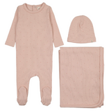 MEMA KNITS POLKA DOT 3PC SET (1M-6M)