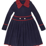MIMISOL WOOL KNIT DRESS (8-14A)