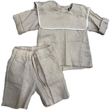 MANUELLE FRANK SAILOR SHIRT & SHORTS(24M-6Y)