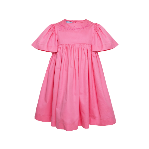 mimisol pink dress Mimisol Pink Button Embellished Cotton Long Dress