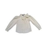 MIMISOL BOW DETAIL TAFFETA BLOUSE (12-18A)