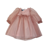 MIMISOL GATHERED ORGANZA DRESS (3-7A)