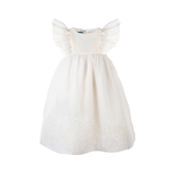 MIMISOL EMBROIDERED ORGANZA DRESS (2-6A)