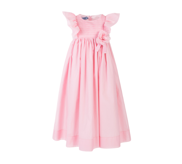 mimisol pink dress Mimisol Logo Embroidery Dress Flying Colors