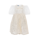 MIMISOL SEQUIN ORGANZA DRESS (2-7A)