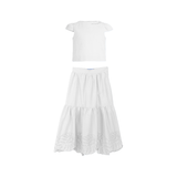 MIMISOL EMBROIDERED COTTON SET 2PC(12-18A) - Klade Children's Boutique