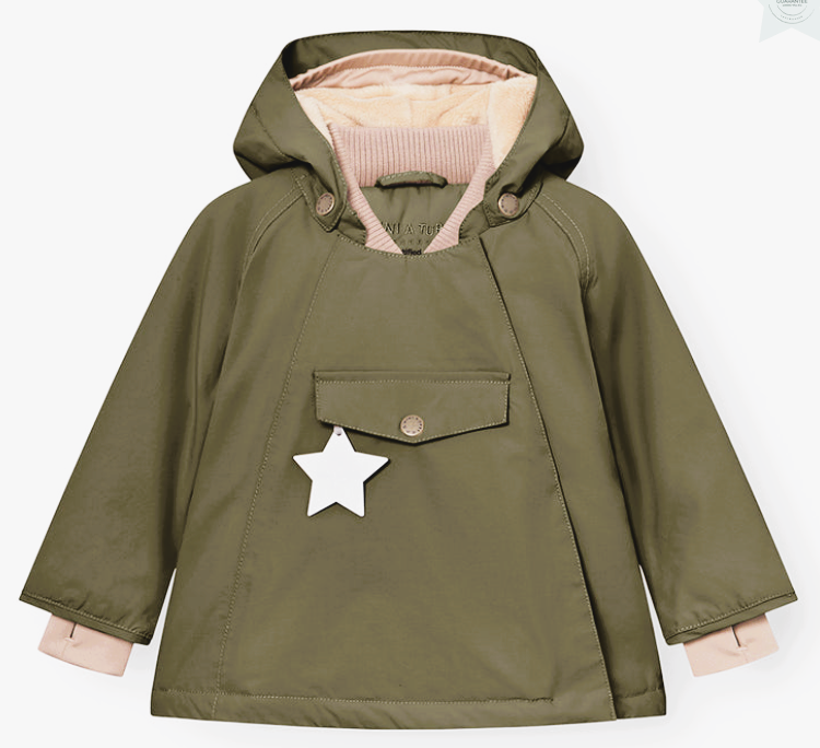 MINIATURE FLEECE LINED JACKET(12M-6Y)