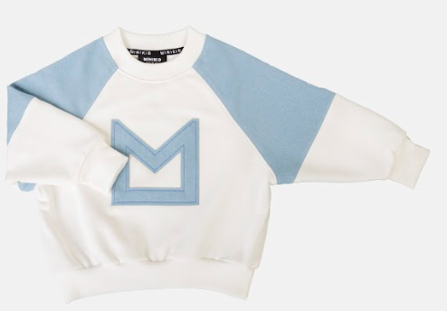 MINIKID PANEL SWEATSHIRT (2-12Y)