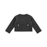 MINIMIU WRAPPED SHORT CARDIGAN (6M-24M)