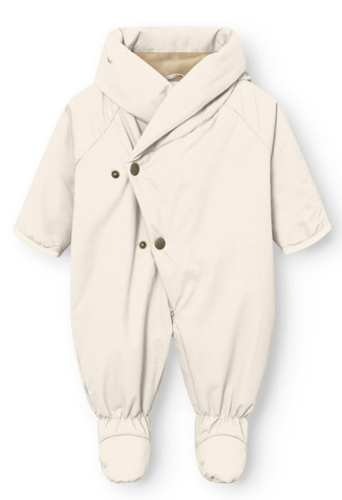 MINIATURE FLEECE LINED PRAMSUIT(1M-3M)