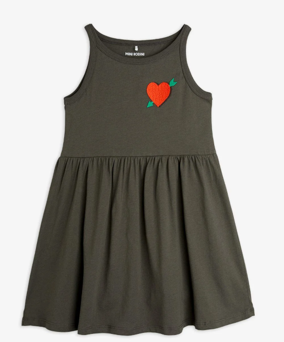 MINI RODINI ARROW HEART TANK DRESS (1.5Y-9Y)