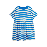 MINI RODINI EARTH STRIPE SS DRESS (1.5Y-11Y)